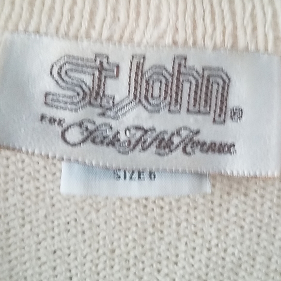 Vintage St.John Double Breasted Cropped Jacket - Picture 4 of 4